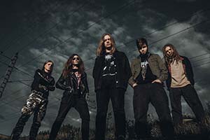 "Intrepid Juxtaposition album cover – Estonian death metal 2025"